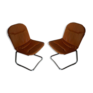 Paire de chaises vintage