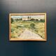 Original Swedish Oil On Panel – “Path” By Olle Larsson – Signed – Vintage & Framed – 35 × 26 Cm (13.8" × 10.2")
