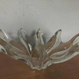 Art Vannes Crystal Centerpiece Bowl – France, 1970s