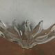 Vase de centre de table en cristal Art Vannes – France, années 1970