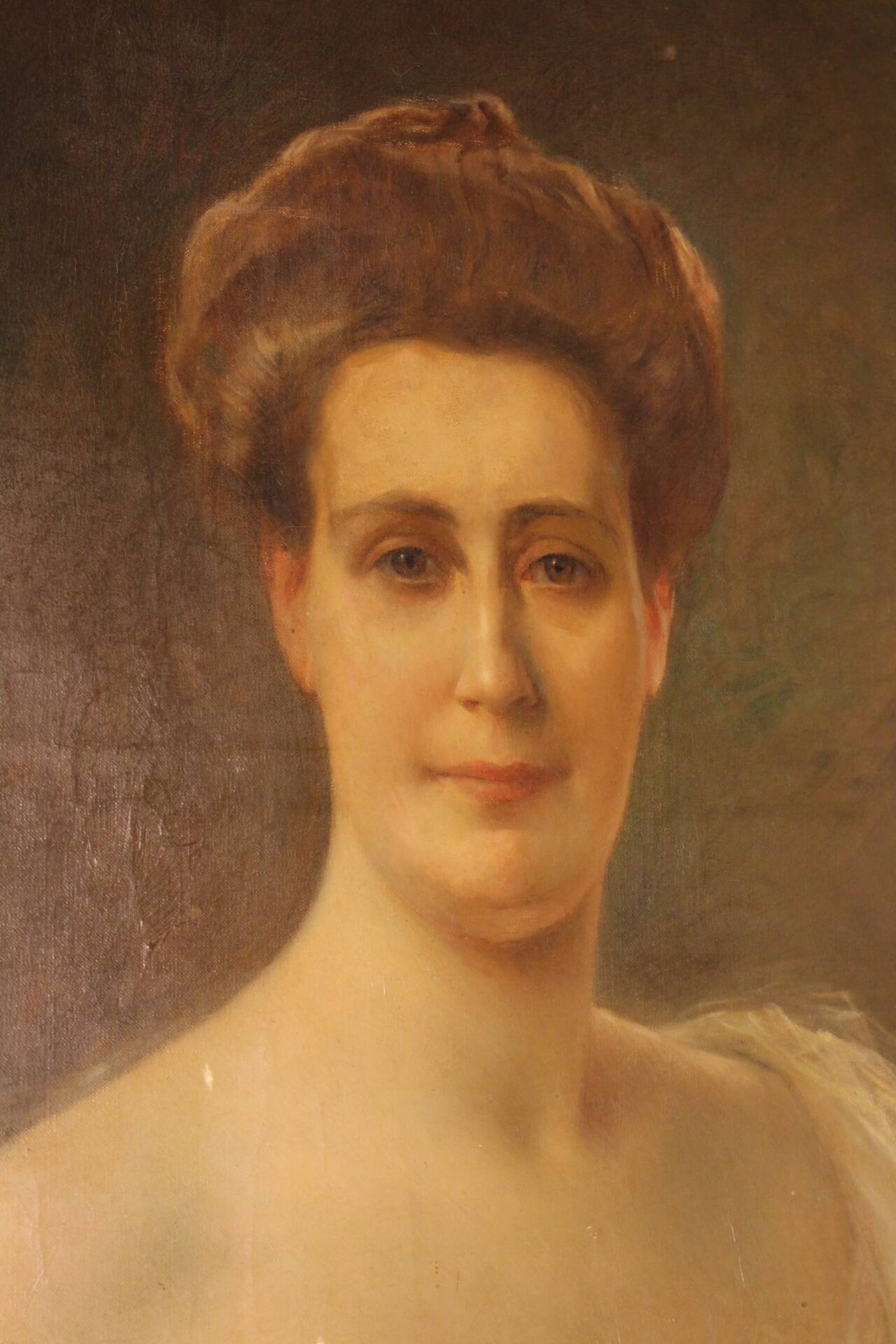Portrait of Madame Flayelle by Henri Royer