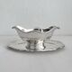 Ercuis silver-plated metal gravy boat