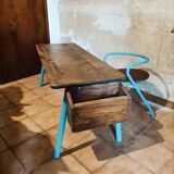 School desk desk with chair