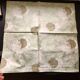 4 Christofle Palmier cotton satin napkins