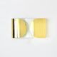 Golden Foglio wall lamp by Tobia & Afra Scarpa for Flos, 1960s
