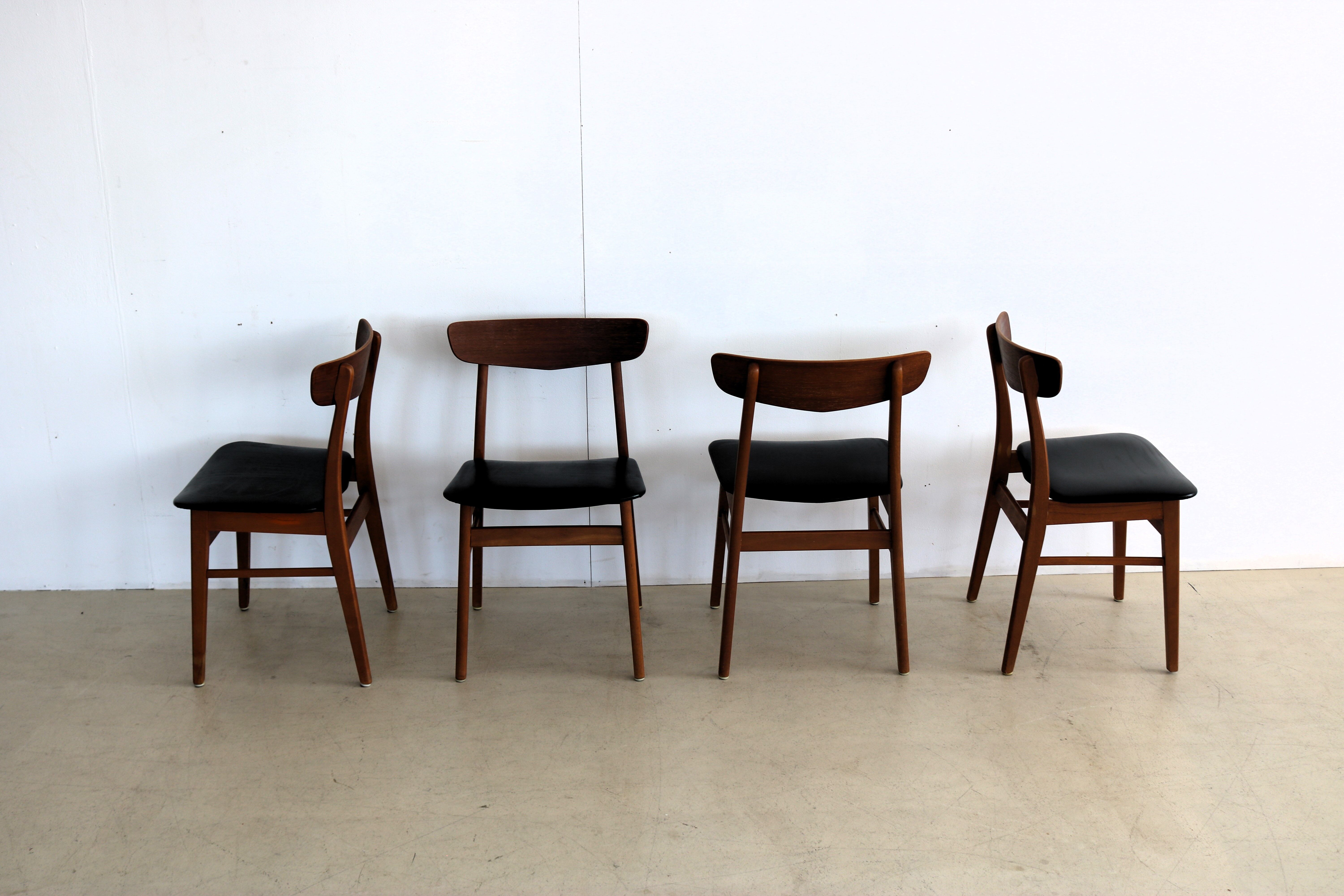 vintage dining room chairs | chairs | Farstrup | Danish