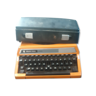 Silver Reed 200 Seiko vintage orange typewriter