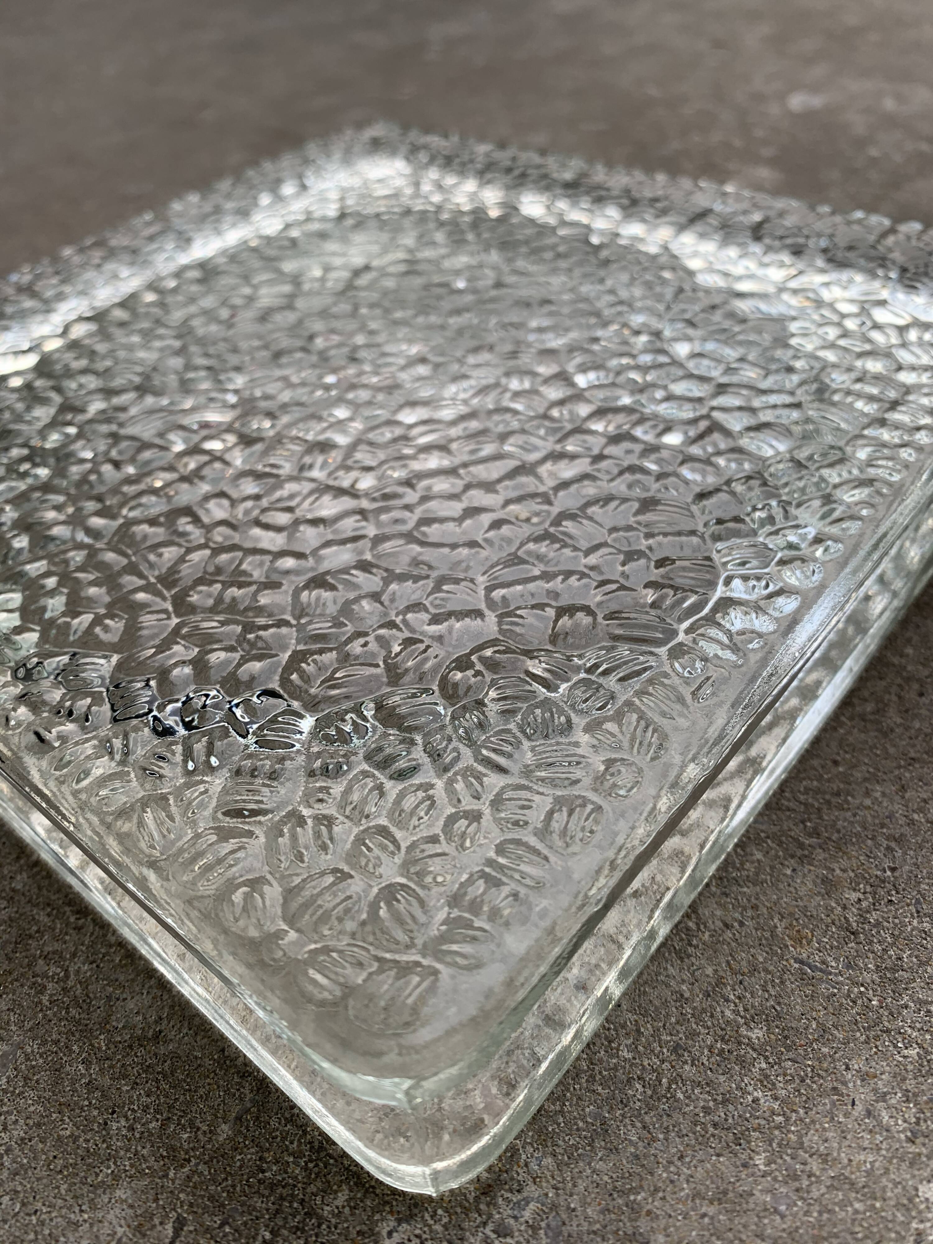 Glass paved ashtray from the 50's, Nevada model