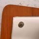 Scandinavian teak mirror, 1960s