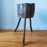 Brutalist saddle, Savoyard folk art, 1960