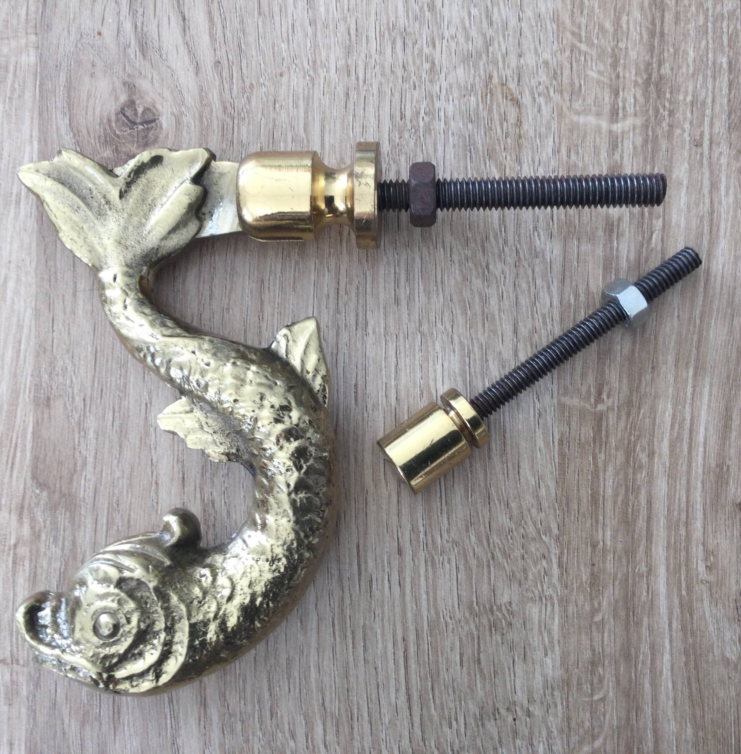 Brass door knocker