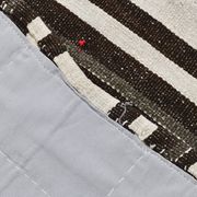 Tapis Kilim vintage rayé contemporain, 206 x 304 cm