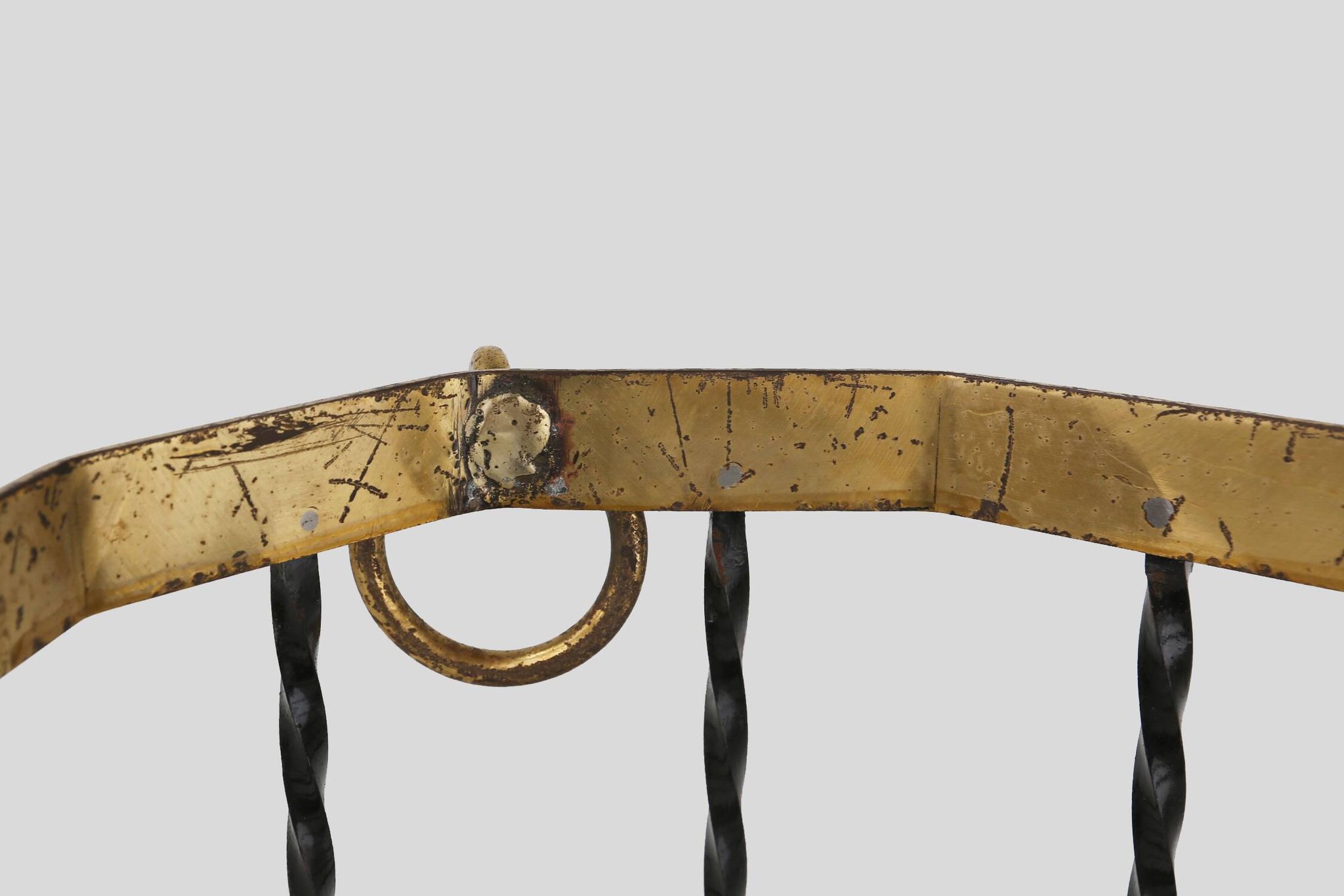 Stylish robust mid-century umbrella stand, France ca. 1950