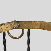 Stylish robust mid-century umbrella stand, France ca. 1950