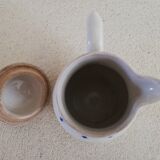 Milk jar and its Saint-Uze lid