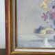 Autumn bouquet, oil on canvas signed