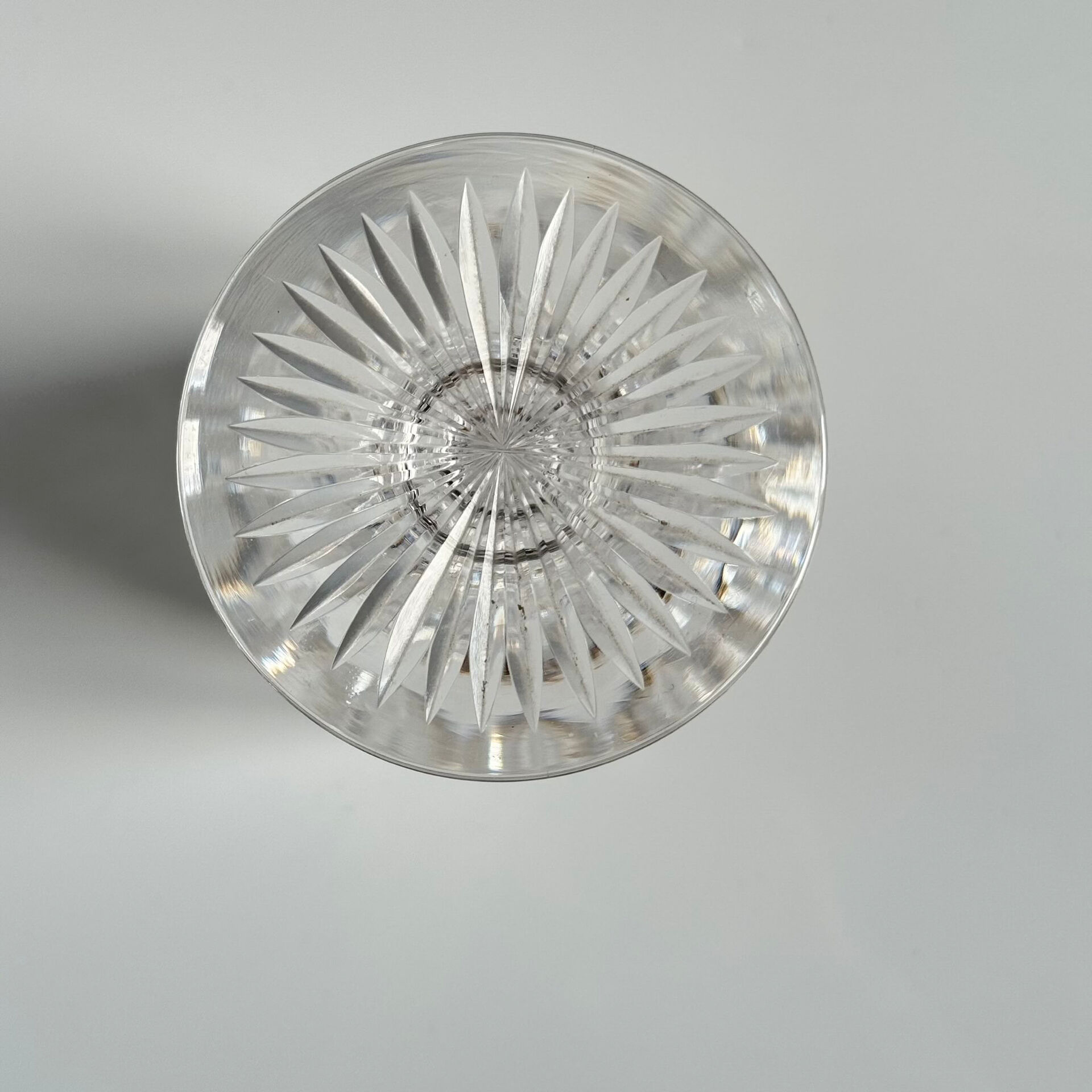 6 Verres à eau en cristal de Saint-Louis | Modèle Gavarni | Première m