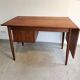 Gunnar Nielsen Tibergaard desk 1960 vintage Scandinavian teak