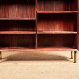 Large Danish high bookshelf in rosewood by Erik Brouer 1960.