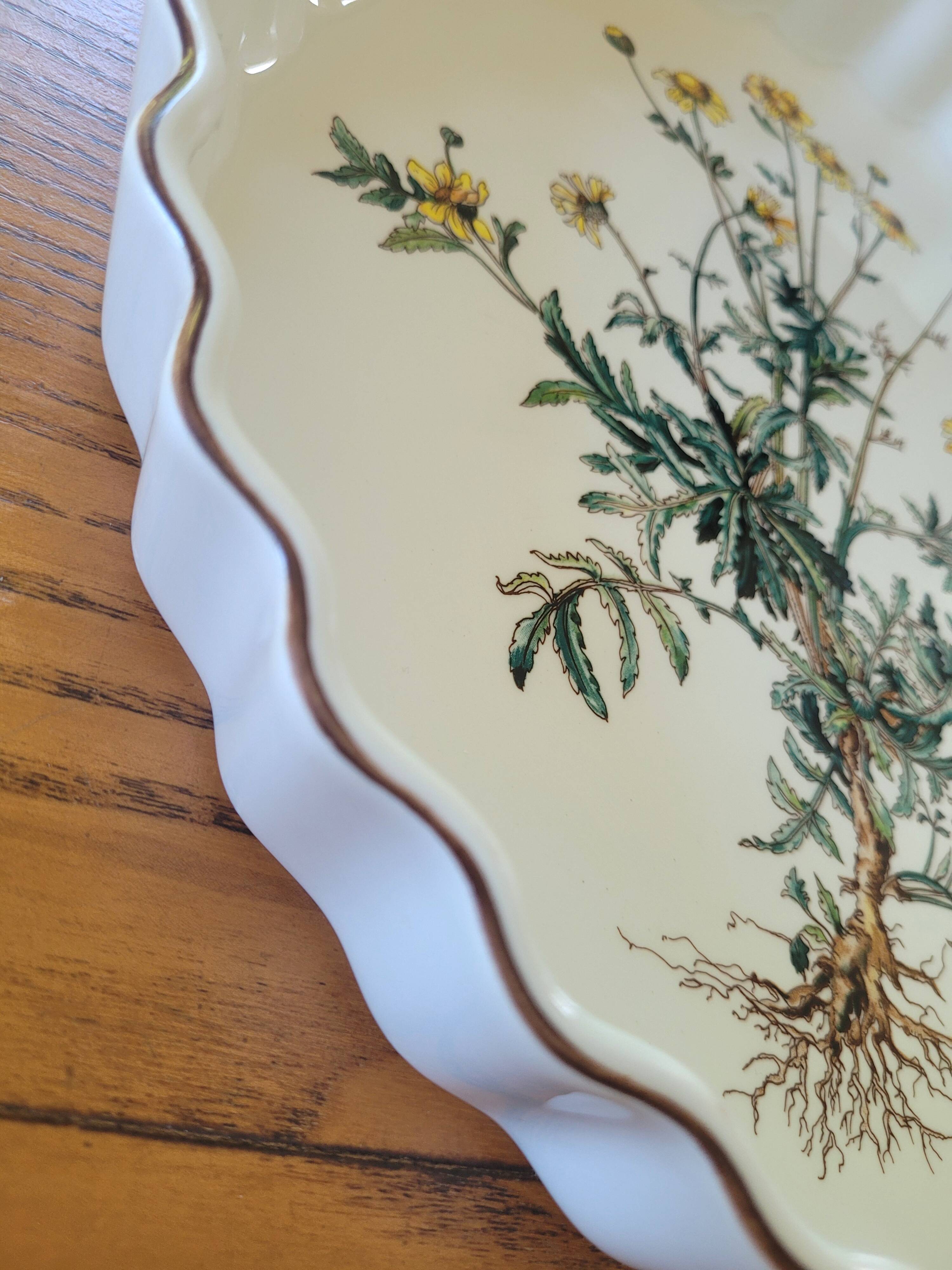 Villeroy & Boch "Botanica" porcelain tart dish