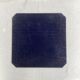 Square beveled table mirror
