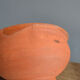3 old terracotta bowls