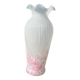 Old Opaline Glass Vase Clichy Pantin
