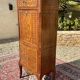 Small secretary in Marquetry of Losanges and Bronze