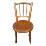 Old small Fischel children's chair with Pierrot decor