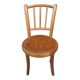 Old small Fischel children's chair with Pierrot decor
