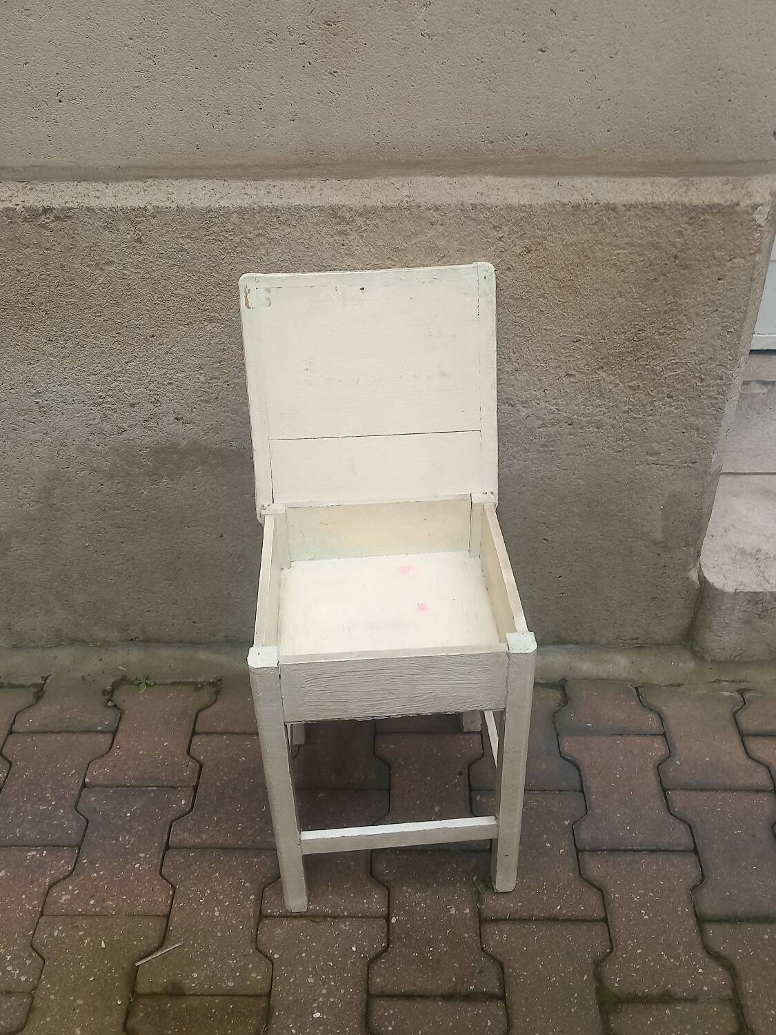 Tabouret coffre vintage