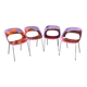 Translucent orange chairs