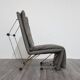 Postmodern Geometric Lounge Chair, 1980s