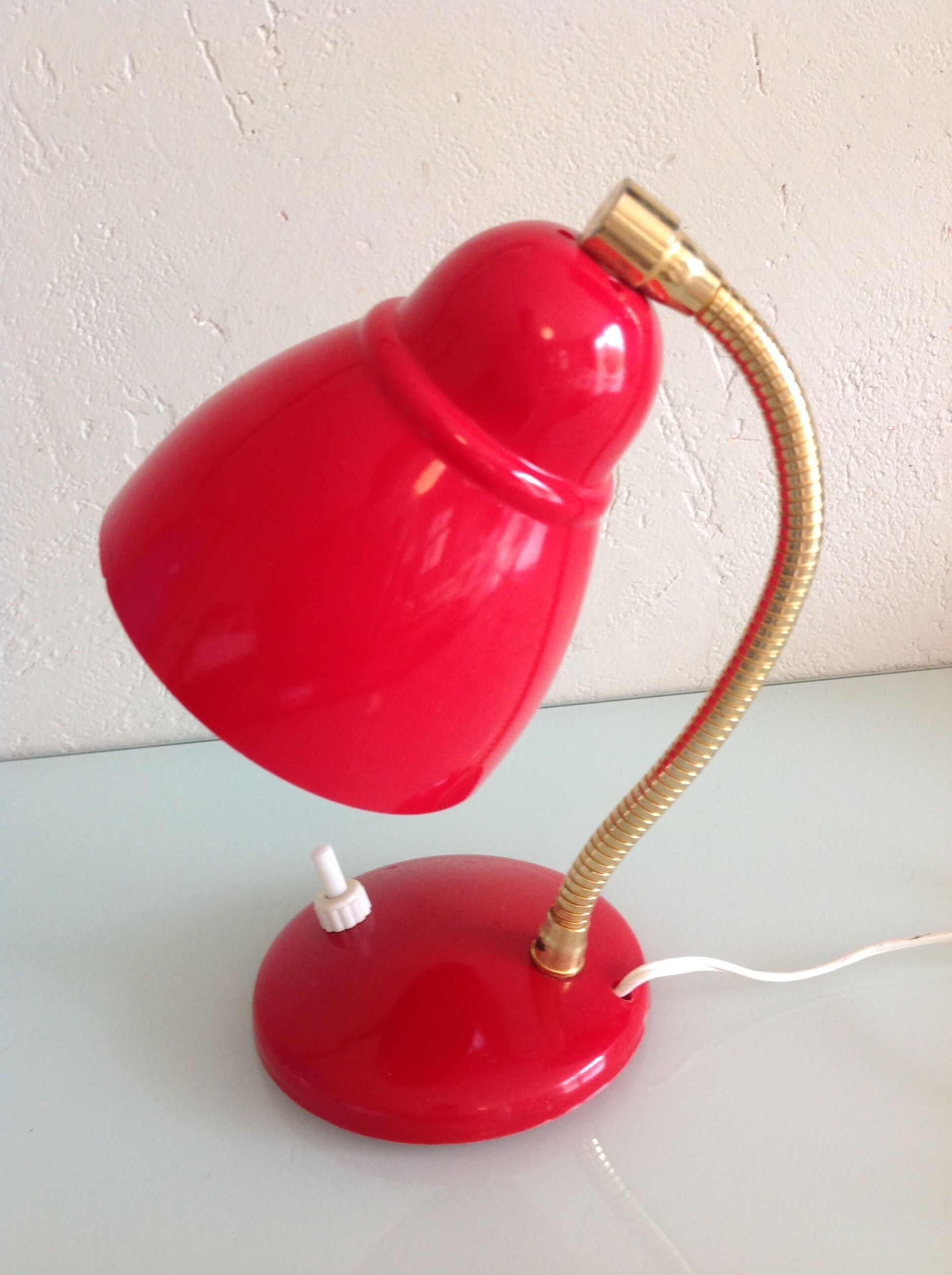 Red lamp