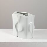 Vintage Op-art porcelain vase by Klaus Henning for Fürstenberg