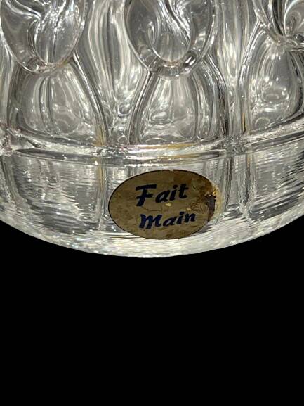 Glass flower pick MC Reims