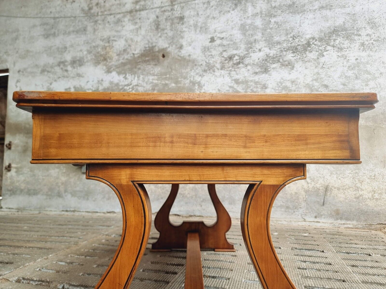 Antique table desk table N.V. Paerels