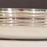 Silver metal bread basket