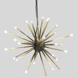 Sputnik Star pendel in Brass 32 arms  Diameter 55cm