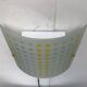 Vintage postmodern glass wall lamps from DIY Light, 1980s, set of 2.