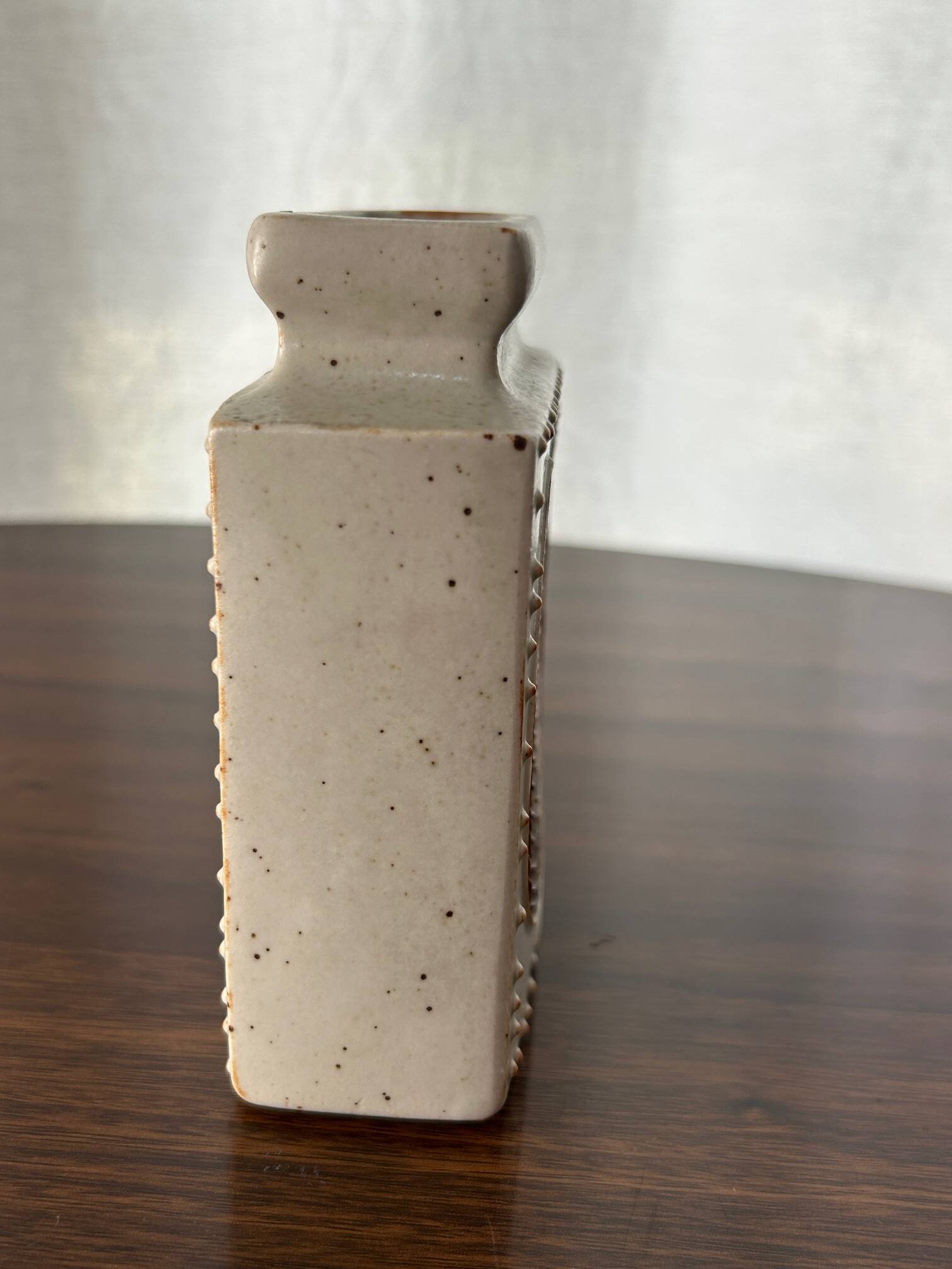 Scandinavian stoneware vase, 1960
