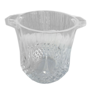 Seau à champagne en cristal