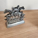 Paris tin envelope holder