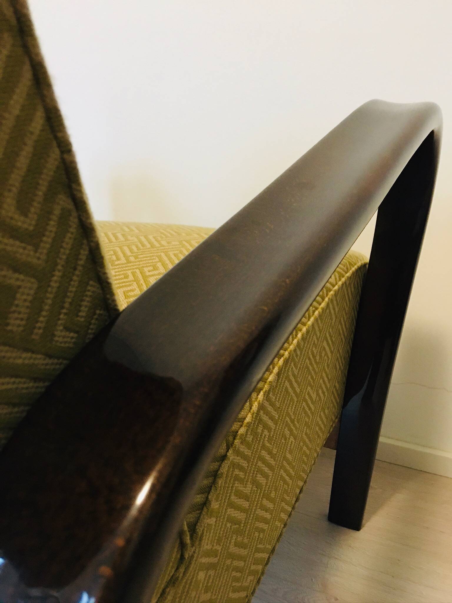 Armchair by Karel Kozelka & Antonín Kropáček for Interier Praha, 1950s