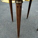 Table basse d'appoint ancienne genre bouillotte vintage xxeme