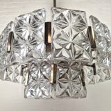 Vintage Hillebrand crystal chandelier, 1960s