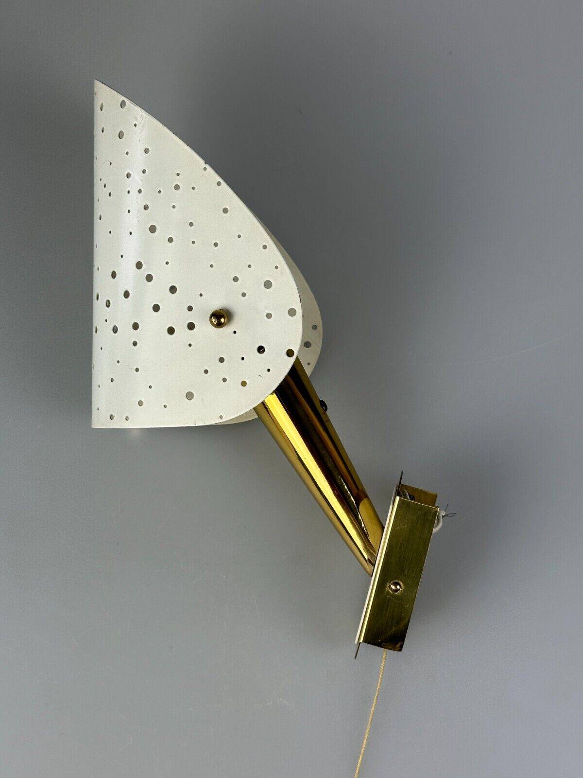 50s 60s wall lamp by Ernest Igl for Hillbrand Brass & Metal Design