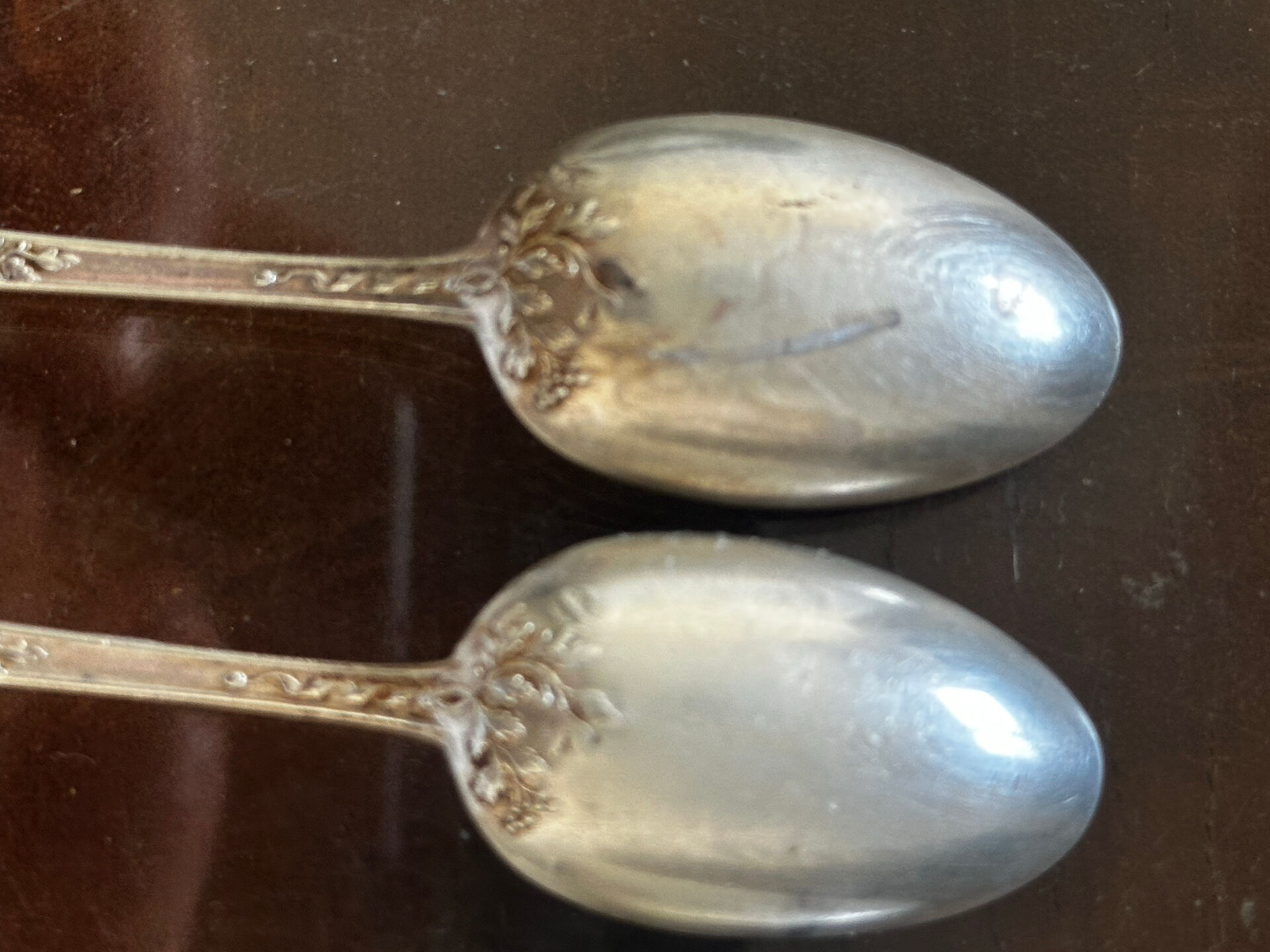 10 silver coffee or tea spoons - around 1900 - 17 g/spoon