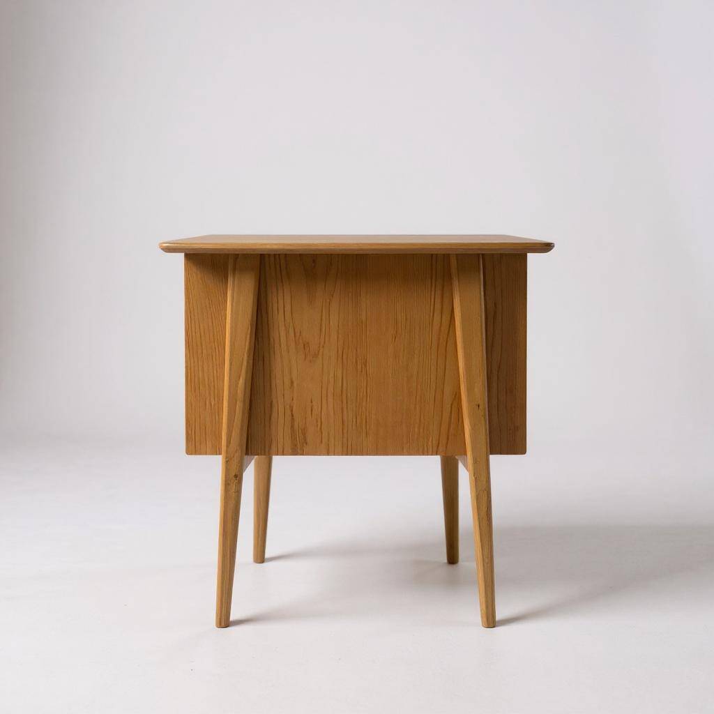 Bureau scandinave double face vintage des années 60/70