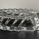 CENDRIER Cristal VINTAGE Forme Coquillage